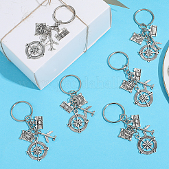 20шт брелок из сплава&nbsp;KEYC-SC00005