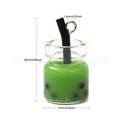 Стеклянные подвески для бутылок&nbsp;CRES-S359-01H