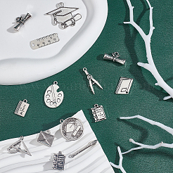 72 шт. 12 подвески из сплава в тибетском стиле на тему выпускного&nbsp;TIBE-SC0001-71