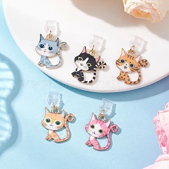 Пылезащитные заглушки из эмалированного сплава для мобильных устройств&nbsp;HJEW-JM04406