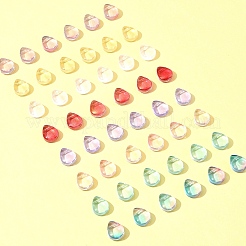 8 цвет прозрачный спрей окрашенные стеклянные бусины&nbsp;GLAA-FS0001-85