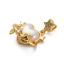 Подвески латуни cmолы&nbsp;KK-V009-04G