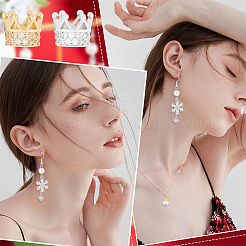 8 шт. 2-х цветные латунные микрофибровые бусины из кубического циркония&nbsp;ZIRC-BBC0001-80