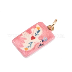 Латунь эмаль подвески&nbsp;ENAM-I087-01