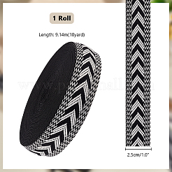 10 ярд полиэстеровой жаккардовой ленты со стрелой&nbsp;OCOR-PH0004-16