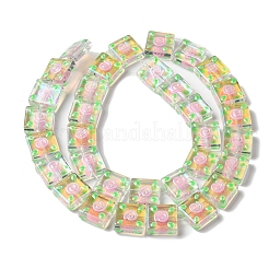 Прозрачные стеклянные бусины&nbsp;LAMP-K037-11D