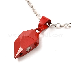 Наборы ожерелий с подвесками в форме сердца из сплава&nbsp;NJEW-B081-08B