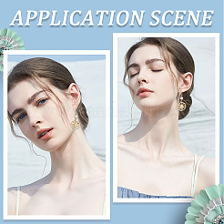 2 цвет 925 крючка для сережек из стерлингового серебра&nbsp;STER-BBC0006-24A