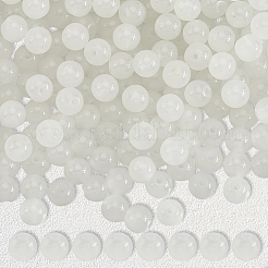 3 нитка круглых бусин из искусственного нефрита&nbsp;DGLA-PA0001-01A