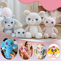 1 набор фетровых глаз для кукол&nbsp;DIY-GA0008-87