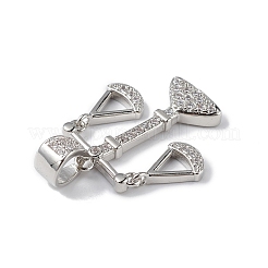 Стойки обшивки латунь микро проложить Циркон подвеску&nbsp;KK-F848-04P