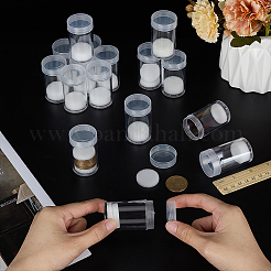 Колонка пластиковые монеты коллекции&nbsp;LS-CON-WH0115-05A