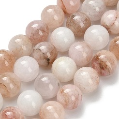 Натуральный розовый морганит бисер нитей&nbsp;G-H335-B01-10mm