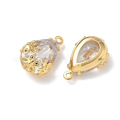 Латунные микро проложить кубического циркония подвески&nbsp;KK-Z136-06G-01