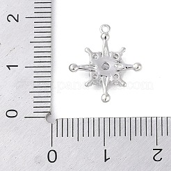 Подвески из латуни с прозрачным фианитом&nbsp;KK-F875-10P