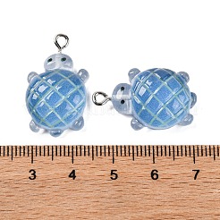 Подвески из непрозрачной смолы с градиентным цветом и светящейся текстурой&nbsp;LS-RESI-S011-01A