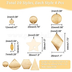 40 шт. 10 стильных подвески из цинкового сплава&nbsp;PALLOY-AR0001-33