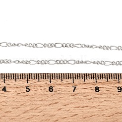 Латунные цепочки Фигаро для женщин&nbsp;NJEW-B157-02P