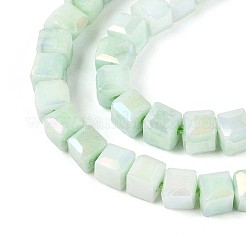 Антикоррозийные гальванические стеклянные бусины&nbsp;GLAA-T025-4mm-10C