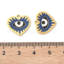 Подвески из нержавеющей стали 304 с эмалью&nbsp;STAS-K295-56G-01