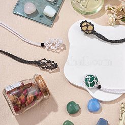 Плетеные шнуры из вощеной хлопчатобумажной нити макраме мешочек изготовление ожерелья&nbsp;AJEW-SW00019