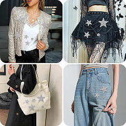 24 шт. 4 вида страз из смолы&nbsp;DIY-CY0002-14