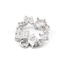 Латунные микро проложить кубического циркония подвески&nbsp;LS-KK-K371-41A-P