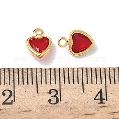 Латунь стекло амулеты&nbsp;KK-Z136-19G-02