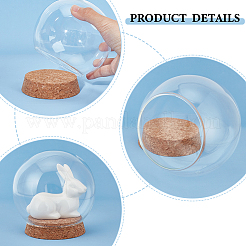 Купол из круглого стекла&nbsp;DJEW-WH0043-33