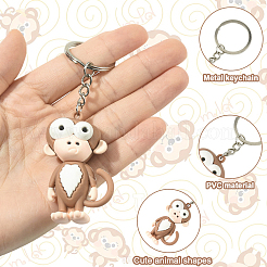 16 шт. 8 пластиковых брелока&nbsp;KEYC-YW00234