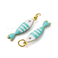 Подвески из нержавеющей стали 304 с эмалью&nbsp;STAS-E550-40G-02