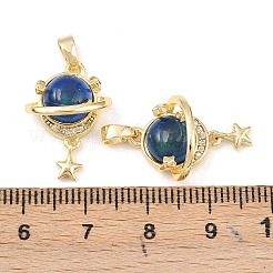 Латунные микро проложить кубического циркония подвески&nbsp;KK-C248-01G