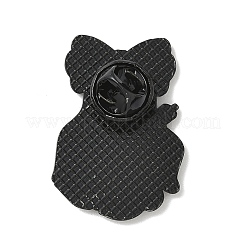 Булавки-призраки с эмалью и стразами в стиле хэллоуин&nbsp;LS-JEWB-K018-34EB