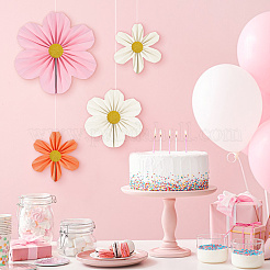 Бумажные веера из цветов своими руками для украшения свадьбы&nbsp;DIY-WH0671-189A