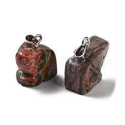 Природные и синтетические смешанные подвески драгоценных камней&nbsp;G-B068-12P