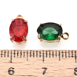 Подвески из нержавеющей стали 304 и кубического циркония&nbsp;STAS-T071-09M-G