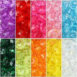 Прозрачные акриловые бусины&nbsp;TACR-CJ0001-04