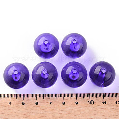 Прозрачные акриловые бусины&nbsp;MACR-S370-A20mm-748