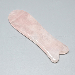 Натуральный розовый кварц гуа-ша доски&nbsp;LS-G-S265-12