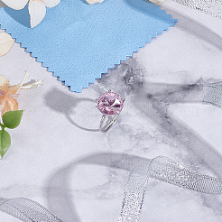 1 шт регулируемая фурнитура для кольца из стерлингового серебра&nbsp;STER-UN0001-51P