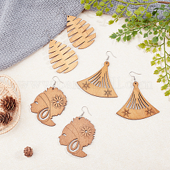 Наборы для изготовления сережек с подвесками своими руками&nbsp;DIY-FH0001-35