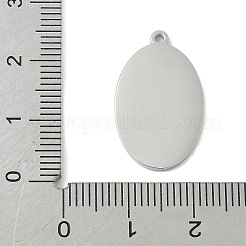 Подвески-бирки из нержавеющей стали 304 с зеркальной полировкой&nbsp;STAS-D365-03P