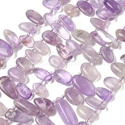 Природный аметист нитей бисера&nbsp;G-P604-A08-01