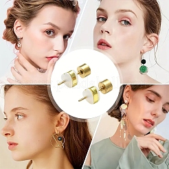 20 шт. Силиконовые гайки для ушей&nbsp;SIL-YW0002-06G