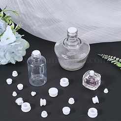 24шт. 4-х стильная силиконовая заглушка для бутылки&nbsp;AJEW-GF0008-10B-02