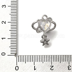 Стойки обшивки латунь микро проложить Циркон подвеску&nbsp;KK-M014-14P