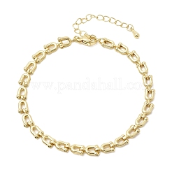 Браслет с латунной цепочкой для женщин&nbsp;BJEW-K298-06G