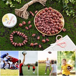 Набор для изготовления браслета из регбийных бусин&nbsp;DIY-NB0007-48