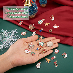 Подвески из сплава эмали 24шт 12 стиля&nbsp;FIND-CW0001-18