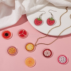 18шт акриловые подвески&nbsp;OACR-YW0001-22